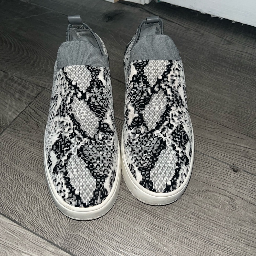 Snakeskin Slip-On Sneakers